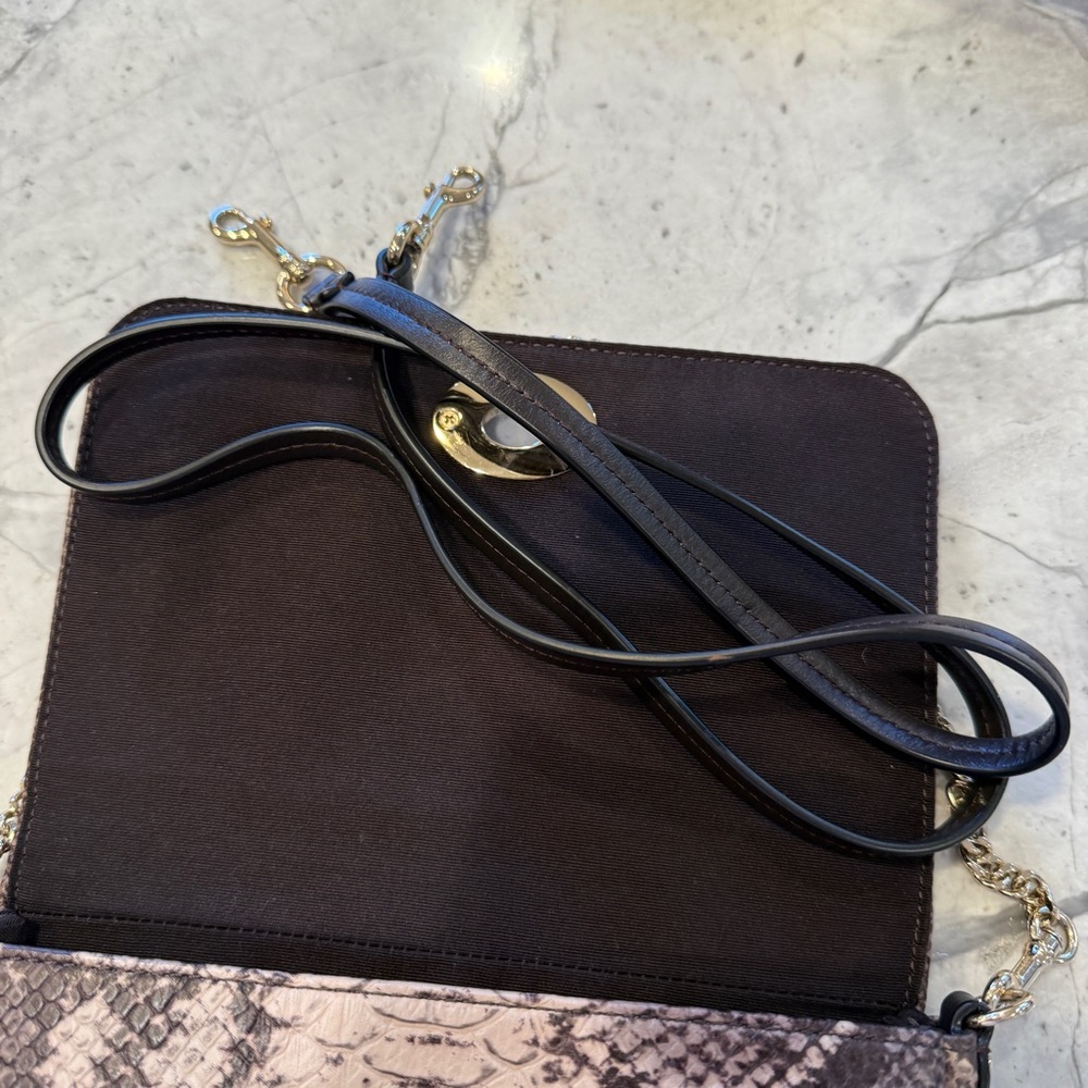 Coach Mini Ruby Python Embossed Crossbody Purse - image 7